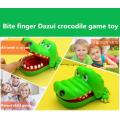 Creative Parent child interaction toy green Bite finger alligator extract a tooth classic child game practical joke toy