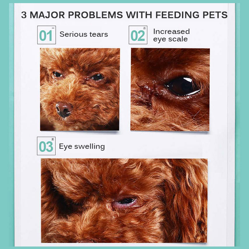 130PCS/Set Pets Dogs Cats Cleaning Paper Towels Eyes Wet Wipes Tear Stain Remover Gentle Non-Initiating Wipes Grooming Supplies