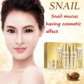 5pcs BIOAQUA Snail Cream Set Face Serum Whitening Cream Snail Hyaluronic Acid Anti Aging Wrinkle Moisturizing Face Cream