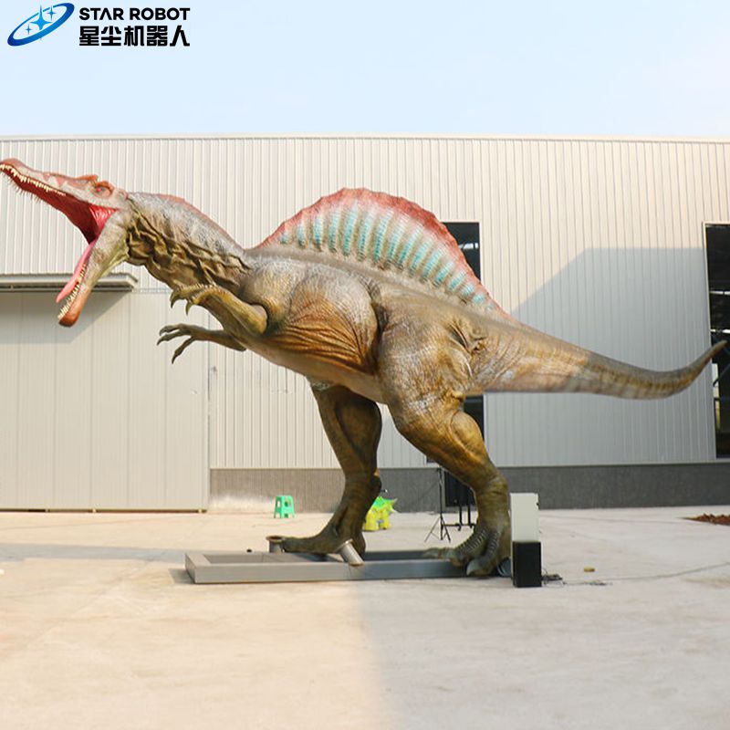 life size animatronic spinosaurus
