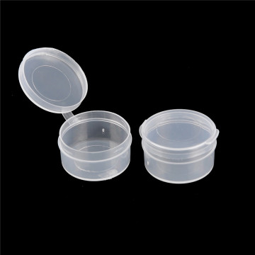 10pcs New Round Portable Jewelry Tool Box Container Ring Electronic Parts Screw Beads Component Storage Box