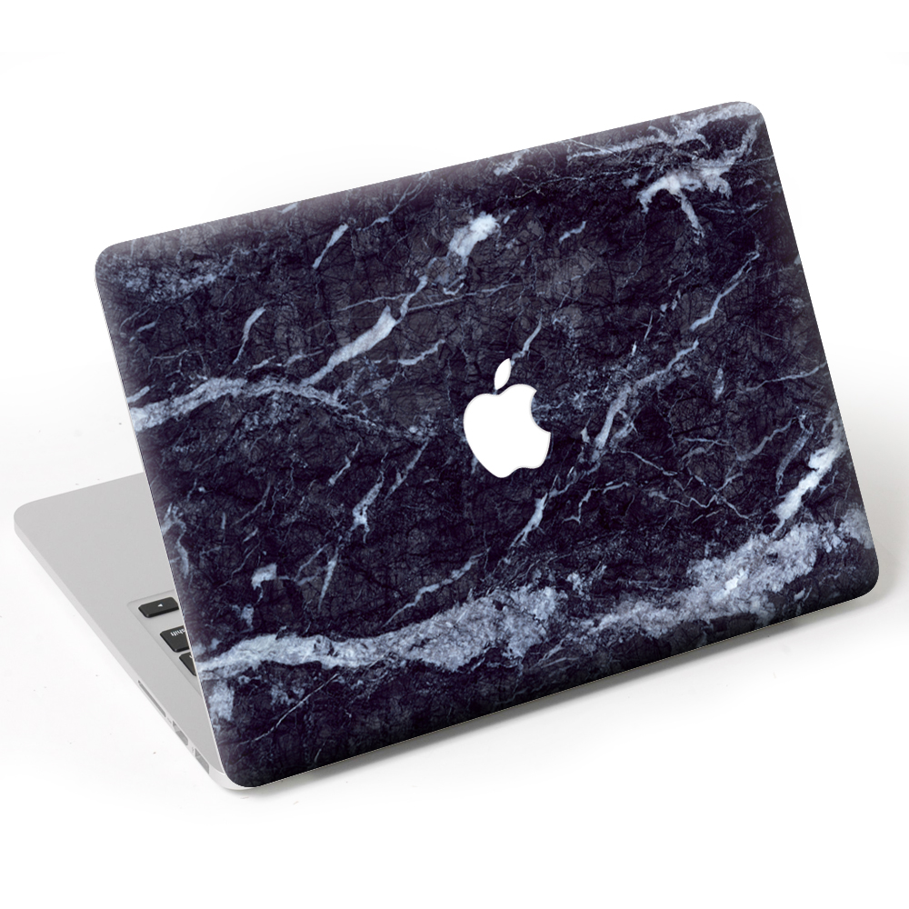 Dark broken marble Laptop Decal Sticker Skin For MacBook Air Pro Retina 11" 13" 15" Vinyl Mac Case Notebook Body Full Cover Skin