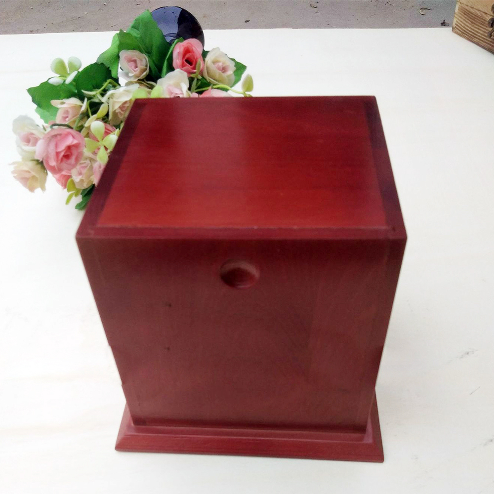 Pinevood Pet Casket Funeraire Memorial Dog Cat Urns Photo Box Pet Cremation Urn Keepsake Small Animal Urn