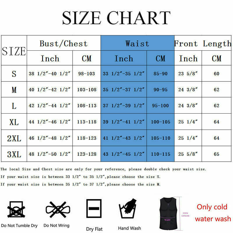 Plus Size Men's Body Shapers Sweat Vest Thermo Slimming Sauna Suit Weight Loss Shapewear Ultra Neoprene Tight-fitting Trainer