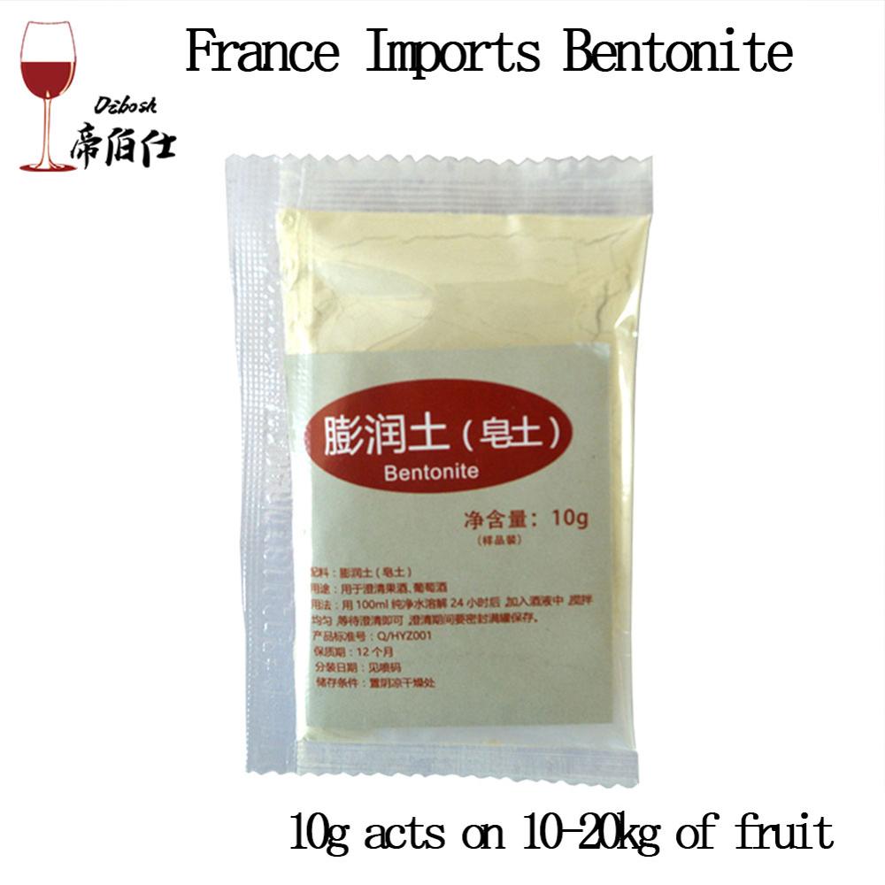 50kg Grape wine Fruit wine yeast set meal family Winemaking wine accessories Active Dry wine yeast Bentonite Tannin Oak chip