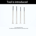 24pcs 8 sizes Car Repair Set Vehicle Emergency Tool Set Multifunctional Toolbox With Light Car 9.5*20*13cm Hardware Tool Set