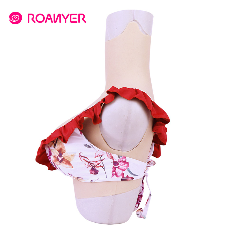 Roanyer crossdressing artificial silicone fake breast forms shemale False Boobs C Cup crossdresser pechos cosplay transgender