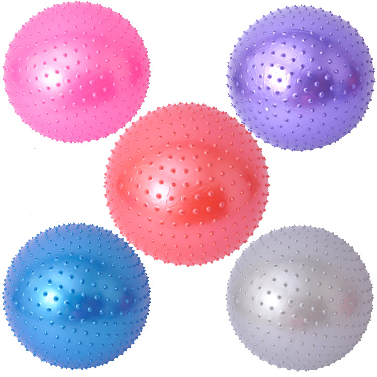 Yoga Balls Fitness Gym Exercise Pilates Workout Point Massage Yoga Balance Ball