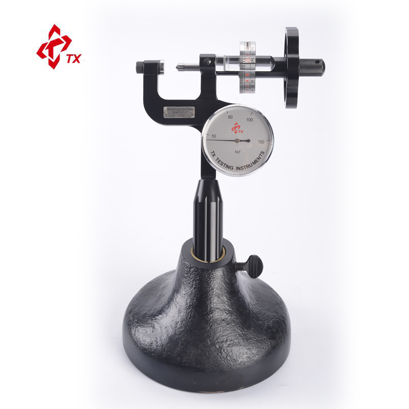 Brand TX PHR-1 Small Portable Rockwell Hardness Tester durometer thin small long irregular metal parts with small bearing face
