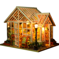 Diy Dollhouse Wooden Houses Miniatures For Dolls Dollhouse Furniture Kit Doll Houses Toys For Children Gift Sosa Greenhouse