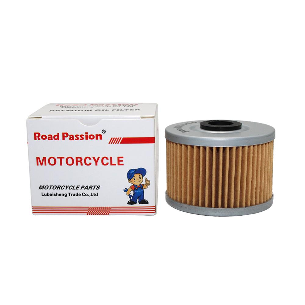 Road Passion Professional Paper Oil Filter For KAWASAKI BN125 BR125 KFX450R KL250 KLX110 KLX125 KLX140G KLX140L KLX250 KLX250R