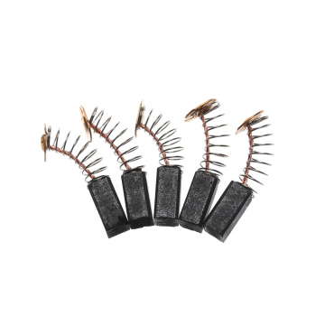 5Pcs Black Mini Drill Hand Tools Electric Grinder Replacement Generic Carbon Brushes Rotary Tool Motors Spare Parts High quality