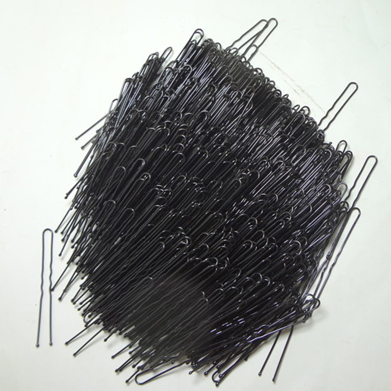 600Pcs / lot New U-shaped Black Hair Pin Hair Tool