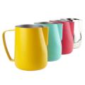 350/600ML Stainless Steel Milk Frothing Pitcher Non-Stick Milk Jug Pull Flower Cup Coffee Milk Frother Espresso Pitcher