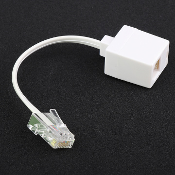 RJ45 To RJ11 Telephone Line Cord Landline Extension Cable For Home Office