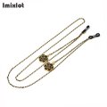 Fashion Pendant Eye Glasses Chain Sunglasses Spectacles Rose Flower Peace Chain Holder Cord Lanyard Necklace Eyewear Accessories