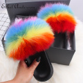 Mixed-Color Fox Fur