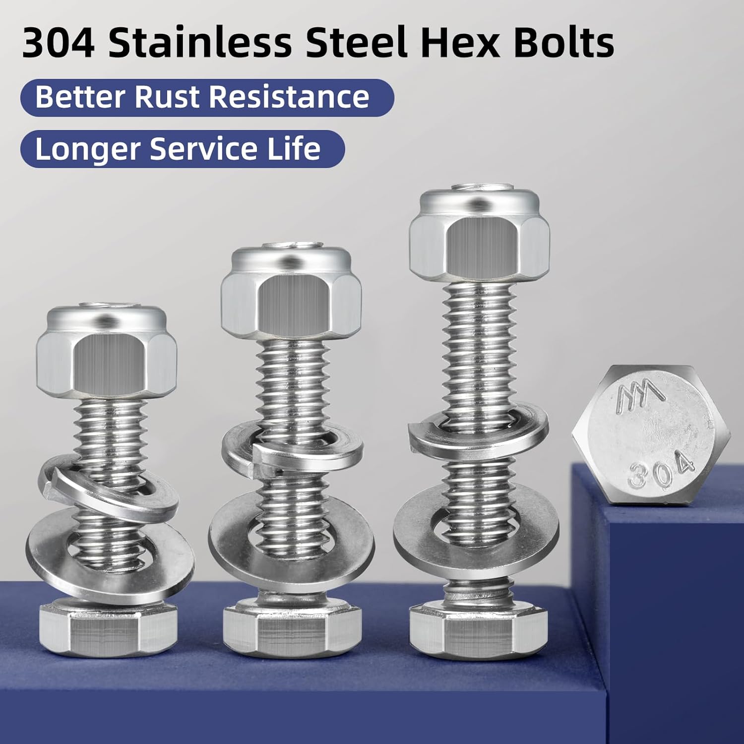 Hex head bolts1
