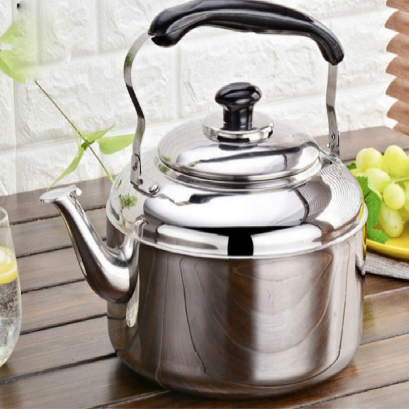 4L 5L 6L Stainless Steel Water Kettle Cookware Gas Induction Cooker Universal FREE SHIPPING