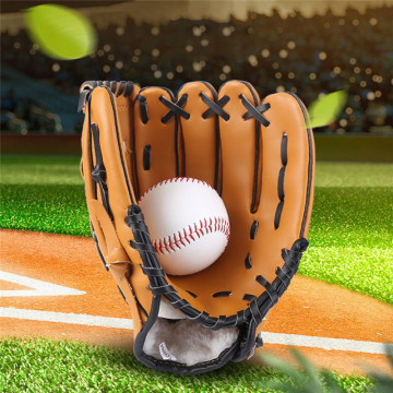 Outdoor Sports Baseball Glove Softball Practice Equipment Brown Blue Black Adult Man Woman Kids Left Hand Train Baseball Gloves