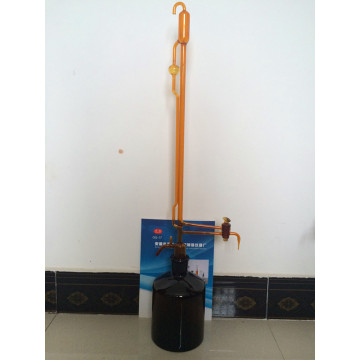 10ml automatic Brown burette glass Buret for PTFE piston universal acid solution