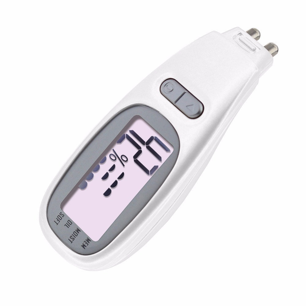 Skin Tester With LCD Display For Moisture Oil Content Digital Moisture Analyzer Monitor for Salon Spa Home