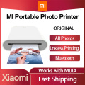 Xiaomi Miajia Mi Photo Printer Machine for Smartphone Iphone WIFI Bluetooth Photo Pictures Ribbon Printer Portable Mini Pocket