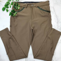 High Quality Brown Stretchy Polyester Men's Riding Breeches