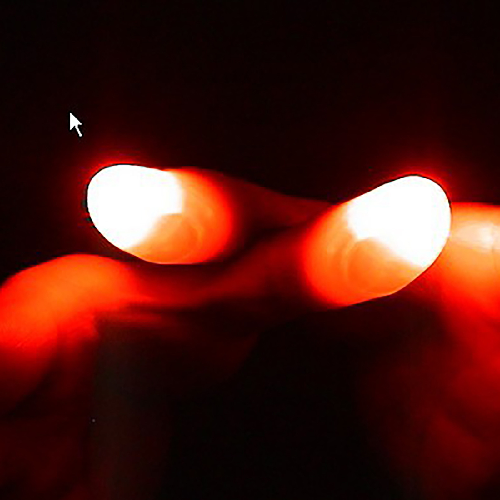 Luminous Toys LED Finger Light Rings Glow Magic Flashing Close Up Trick Classic Parent Child Interactive