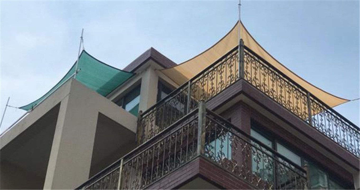HDPE Shade Sail Custom Made High Density Thick Outdoor Sun Shade Net Anti Uv Awning Canopy Suitable for Balcony Garden Courtyard