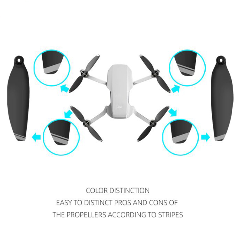 8Pcs Quick Release Propellers Mavic Mini Propellers 4726F Low Noise Blades for DJI Mavic Mini Drone Accessories