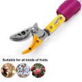 2.2m Extra Long Reach Pruner Cut and Hold Bypass Pruner Max Cutting Fruit Picker and Tree Cutter For Garden