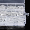 270pcs Female Male Flat Plug Crimp Terminals Cable Lugs 2.8mm 4.8mm 6.3mm Set U1 For Electrical Wire Connecting Tools Parts