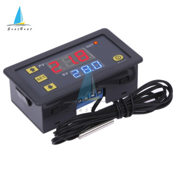 W3230 Digital Temperature Controller Waterproof Tools Thermostat LED Display Heating Cooling High Accuracy Instrument 12/24/220V