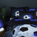 Bed Quilt Cover Clothes Pillowcase Adult Kids Bedroom Decor 3D Football Basketball Duvet Cover Bedding Set Twin Queen Size40