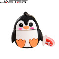 JASTER New arrival pendrive 4GB 8GB 16GB 32GB 64GB silicone Mini Owl / robot usb flash drive Pen drive Memory stick lovely gift