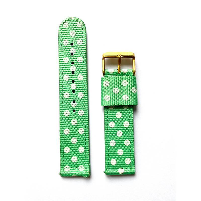 Watch strap in pin buckle
