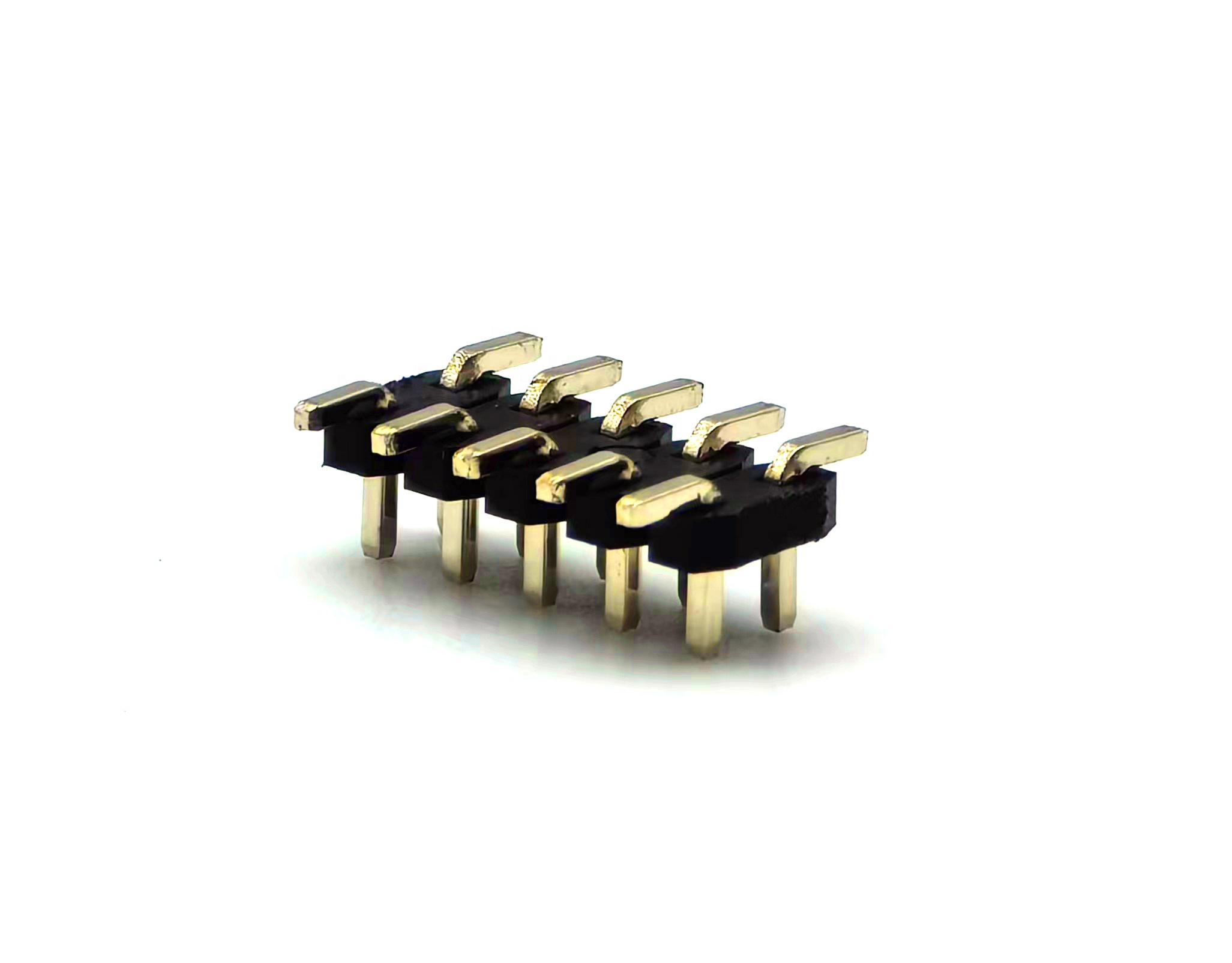 2.54mm Pitch Pin header Connector Dual Row SMT H1.0mm 2x5P