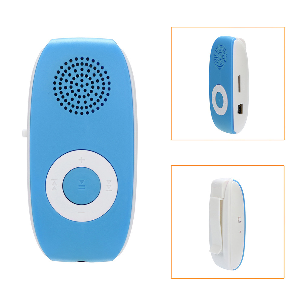 Best Selling 2020 Products Clip USB MP3 Player Support SD TF Card 32GB Sport Music Media Built-in Speaker Dropshipping Wholesale