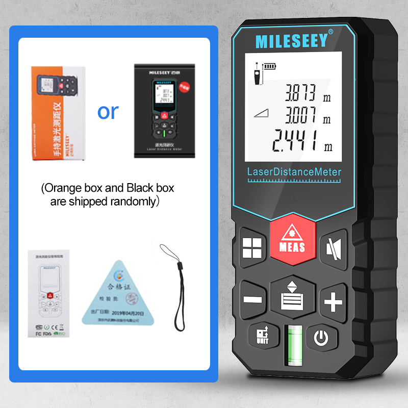 Mileseey X5 New model Laser Rangefinder Tool Laser Distance Measurer Meter Height Measurement Instrument Laser Distance Measurer