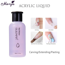 Monja 58ml Acrylic Powder UV Gel Extension Builder Nail Decorations Pasting Acrylic Liquids Carving Painting DIY Manicure Tool