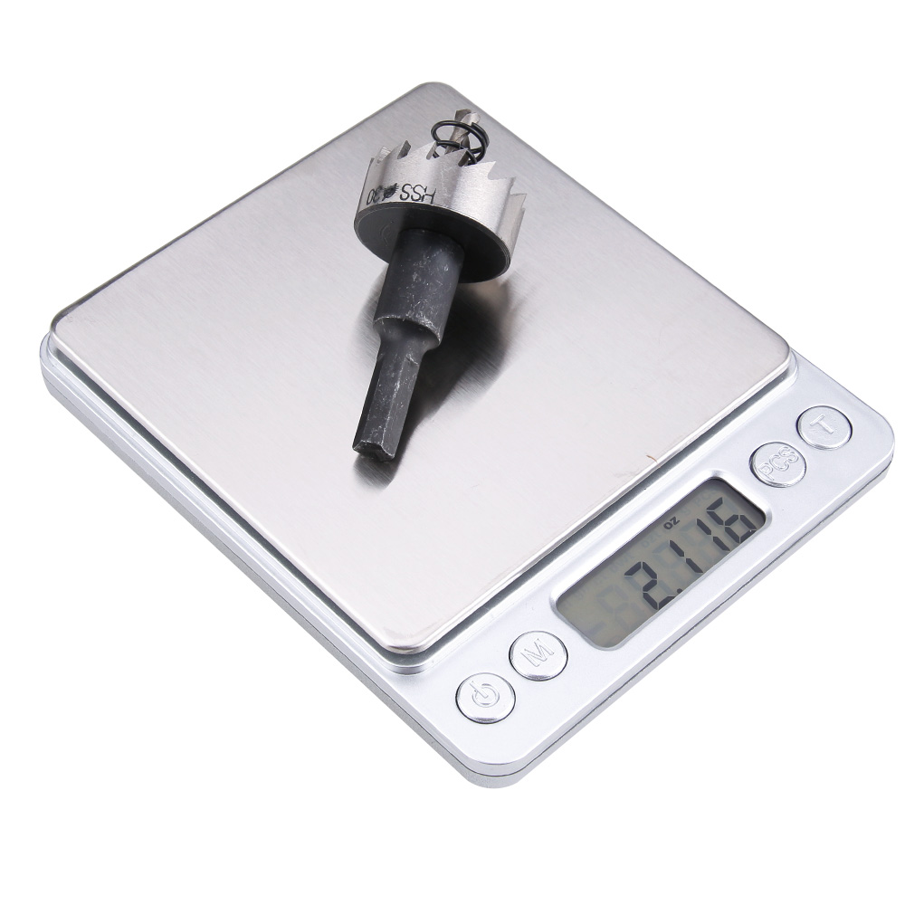High Precision Mini Kitchen Scale with Backlit 2 Trays Stainless Steel Weight Scale Jewelry Scale with Tare and PCS Function