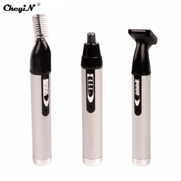 3 in 1 Rechargeable Nose Trimmer Hair Clipper Safety Nose Ear Hair Remover Cutter Eyebrows Sideburns Cutting Machine 110-240V 41