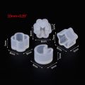 8 Pair UV Resin Silicone Molds DIY Crystal Epoxy Mold Small Earrings Stud Epoxy Resin Making Mould