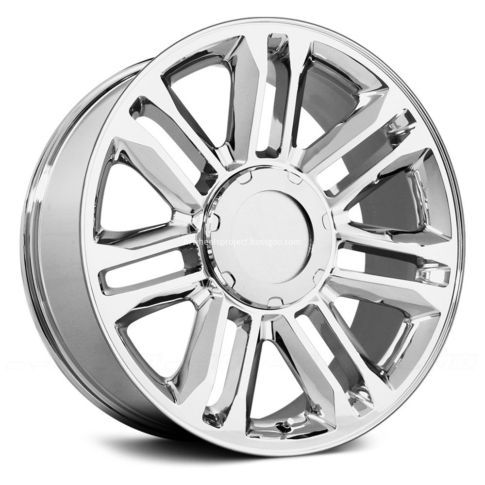 Cadillac Escalade Platinum Replica Wheels Chrome