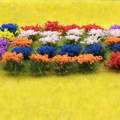 Military Model Grass tufts static cluster railway landscape miniature garden layout Ho train railroad scenery