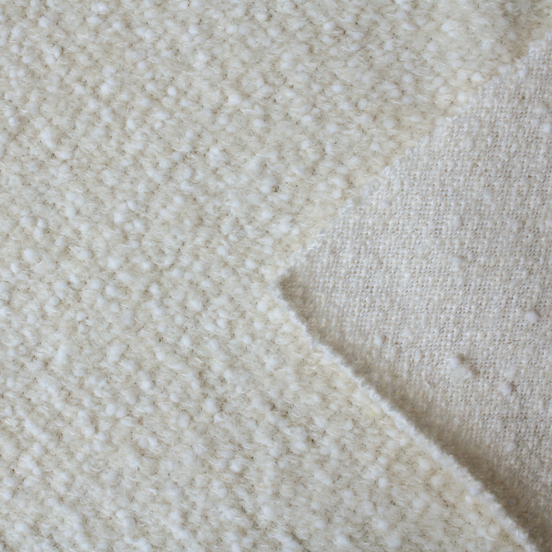 wool dot design fabric
