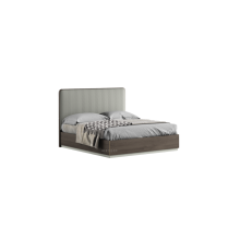 Queen Size Platform Bed Frame with Fabric