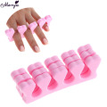 Monja 50/100pcs Pack Nail Art Toes Separators Fingers Random Color Soft Sponge UV Gel Polish Beauty Manicure Pedicure Tools