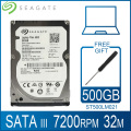 Seagate ST500LM021 500GB Laptop Hard Drive Disk 7200 RPM 2.5" Internal Harddisk SATA III 6Gb/s 32M Cache 7mm for PS4 Notebook